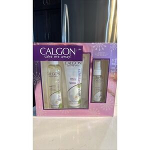 Calgon Take Me Away Tahitian Orchid Gift Set 2 Mists Lotion Box